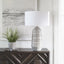 Uttermost Lighting Rewind Gray Table Lamp House of Isabella UK