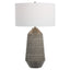 Uttermost Lighting Rewind Gray Table Lamp House of Isabella UK