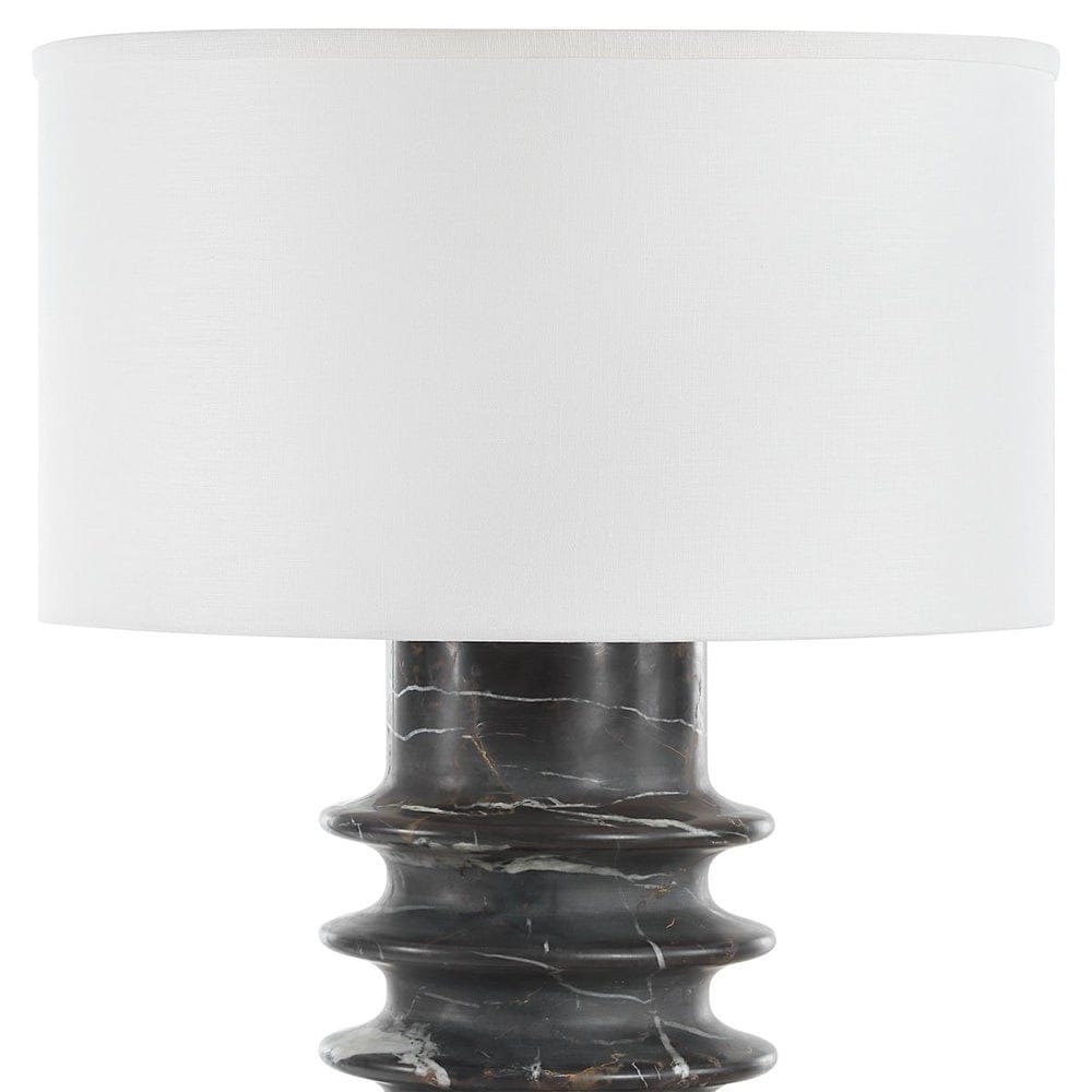 Uttermost Lighting Ring Around Table Lamp in Michelangelo Marble House of Isabella UK