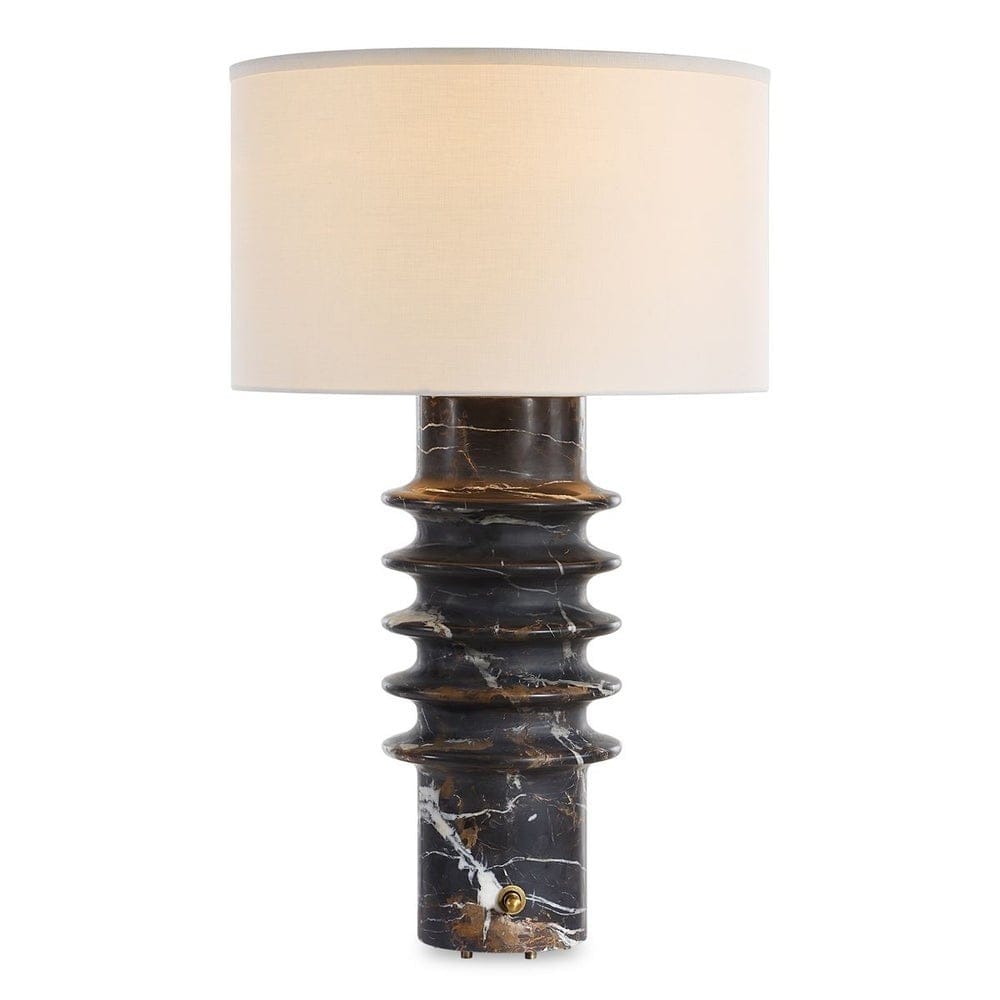 Uttermost Lighting Ring Around Table Lamp in Michelangelo Marble House of Isabella UK