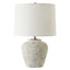 Uttermost Lighting Rupture Aged Ivory Table Lamp House of Isabella UK