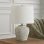Uttermost Lighting Rupture Aged Ivory Table Lamp House of Isabella UK