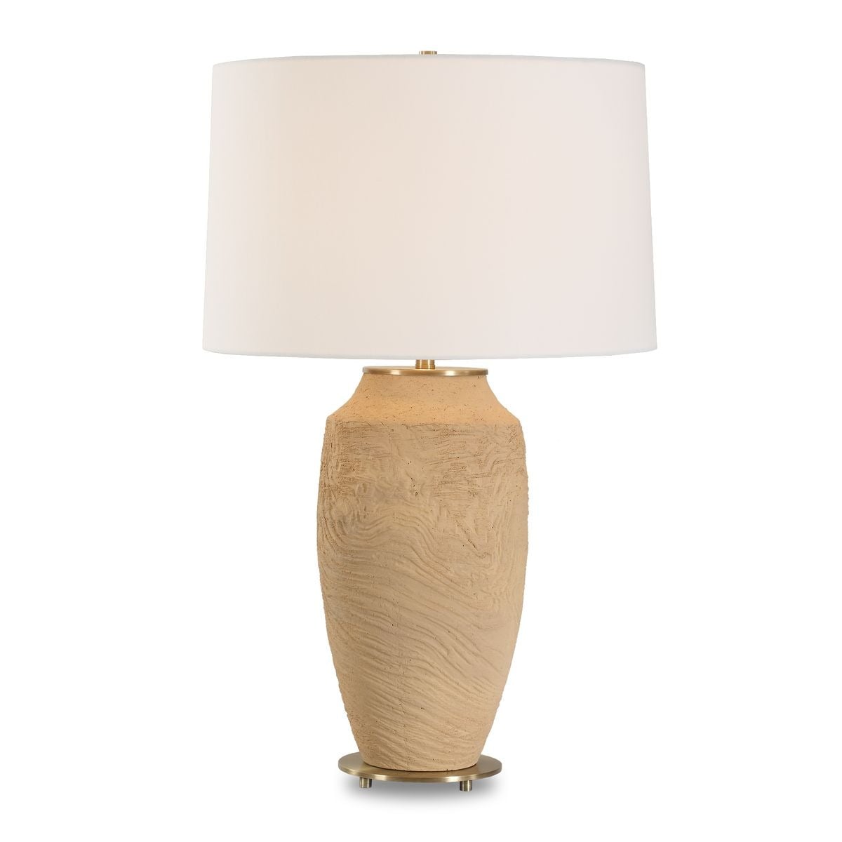 Uttermost Lighting Sandstone Flow Terracotta Table Lamp House of Isabella UK