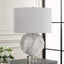 Uttermost Lighting Saylor White Table Lamp House of Isabella UK