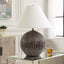 Uttermost Lighting Sayre Dark Brown Table Lamp House of Isabella UK