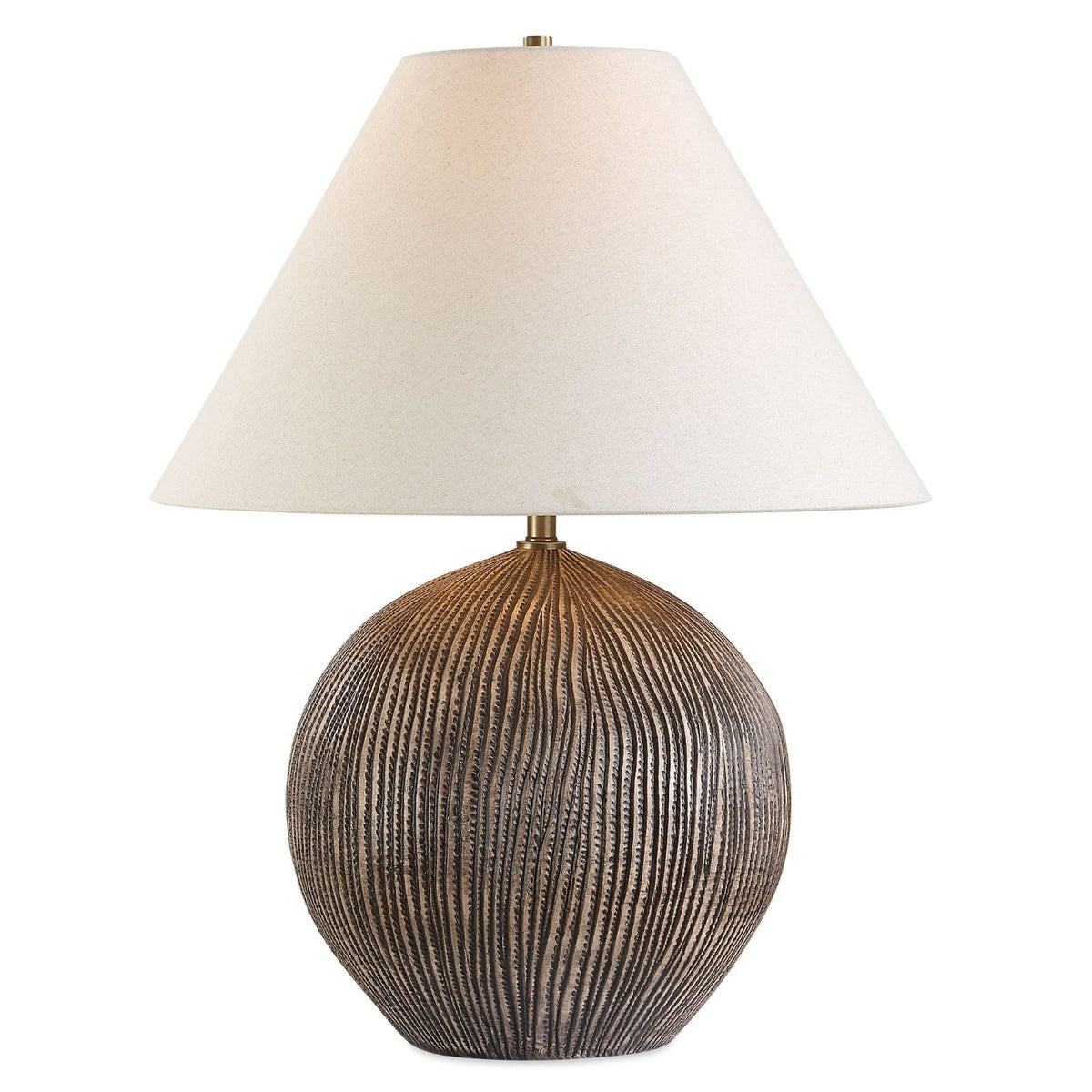 Uttermost Lighting Sayre Dark Brown Table Lamp House of Isabella UK