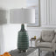 Uttermost Lighting Scouts Deep Green Table Lamp House of Isabella UK