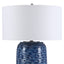 Uttermost Lighting Sedna Blue Table Lamp House of Isabella UK