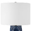 Uttermost Lighting Sinclair Blue Table Lamp House of Isabella UK