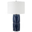 Uttermost Lighting Sinclair Blue Table Lamp House of Isabella UK