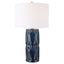 Uttermost Lighting Sinclair Blue Table Lamp House of Isabella UK