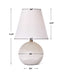Uttermost Lighting Snowball Mini Lamp House of Isabella UK