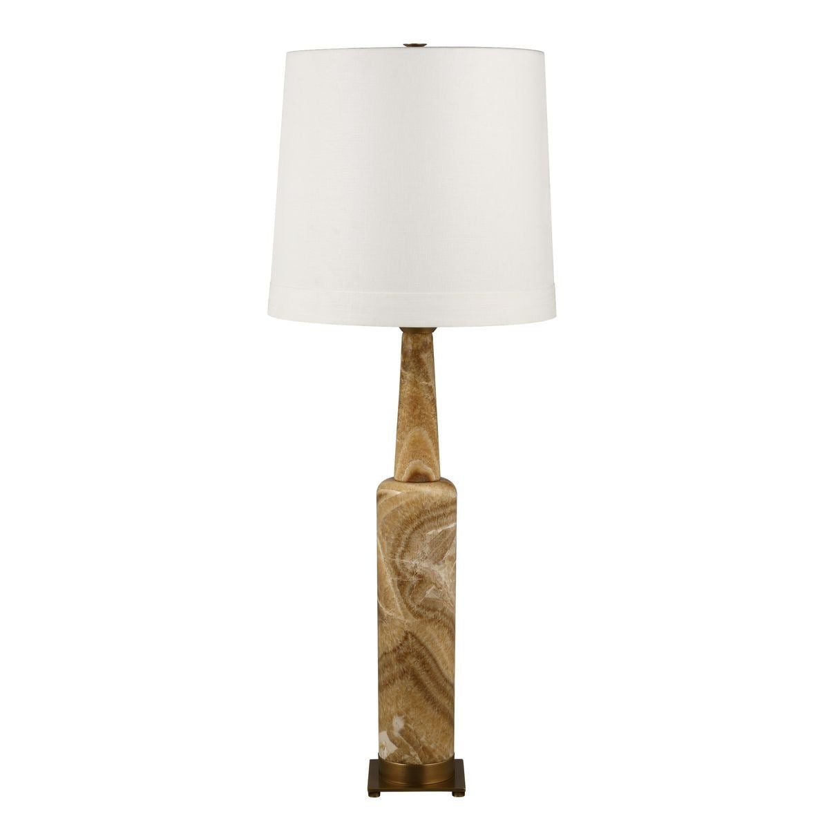 Uttermost Lighting Statuesque Table Lamp - Latte Onyx House of Isabella UK