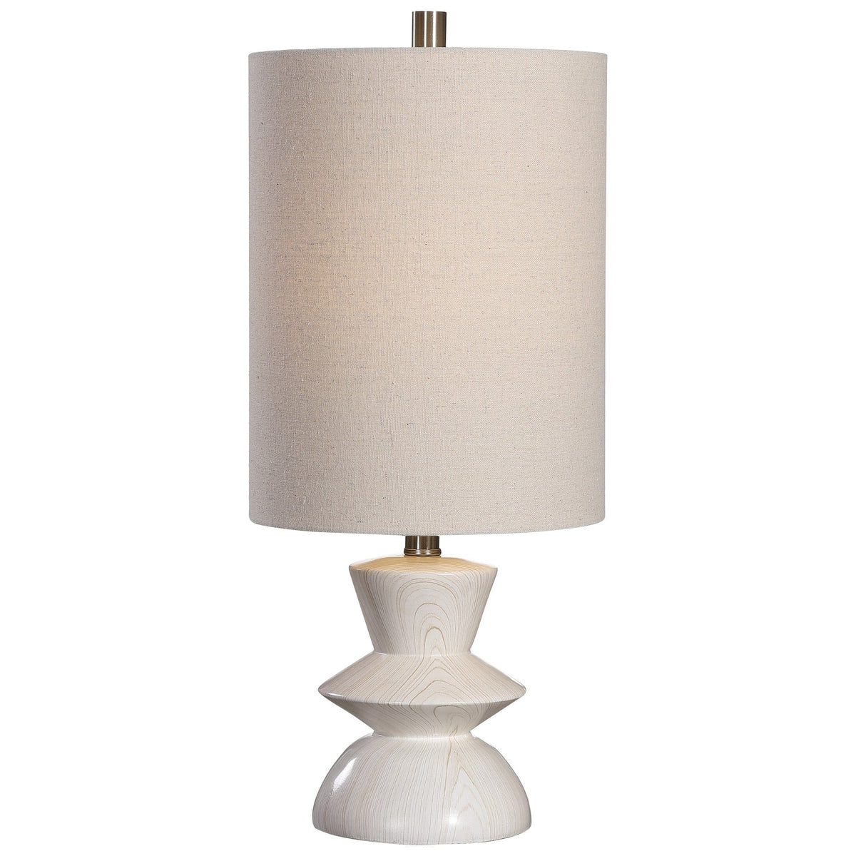 Uttermost Lighting Stevens Bleached Wood Buffet Lamp House of Isabella UK