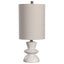 Uttermost Lighting Stevens Bleached Wood Buffet Lamp House of Isabella UK