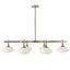 Uttermost Lighting Suspension 6 Light Chandelier in Rich Brass House of Isabella UK