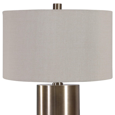 Uttermost Lighting Taria Brushed Brass Table Lamp House of Isabella UK