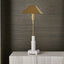 Uttermost Lighting Telescope Buffet Lamp - White Marble/Brass House of Isabella UK
