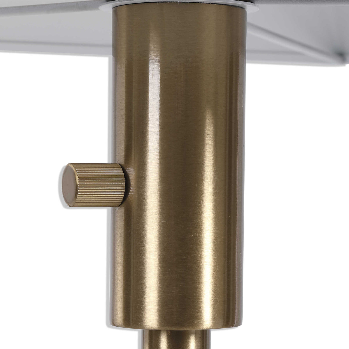 Uttermost Lighting Telescope Buffet Lamp - White Marble/Brass House of Isabella UK