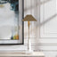 Uttermost Lighting Telescope Buffet Lamp - White Marble/Brass House of Isabella UK