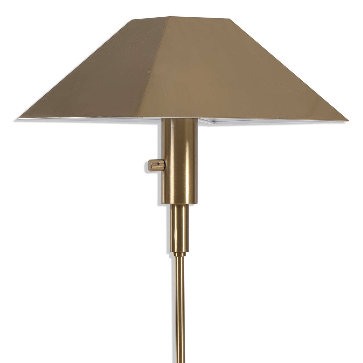 Uttermost Lighting Telescope Buffet Lamp - White Marble/Brass House of Isabella UK