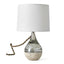 Uttermost Lighting Tiny Bubbles Glass & Travertine Mini Lamp House of Isabella UK