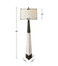 Uttermost Lighting Trian Floor Lamp House of Isabella UK