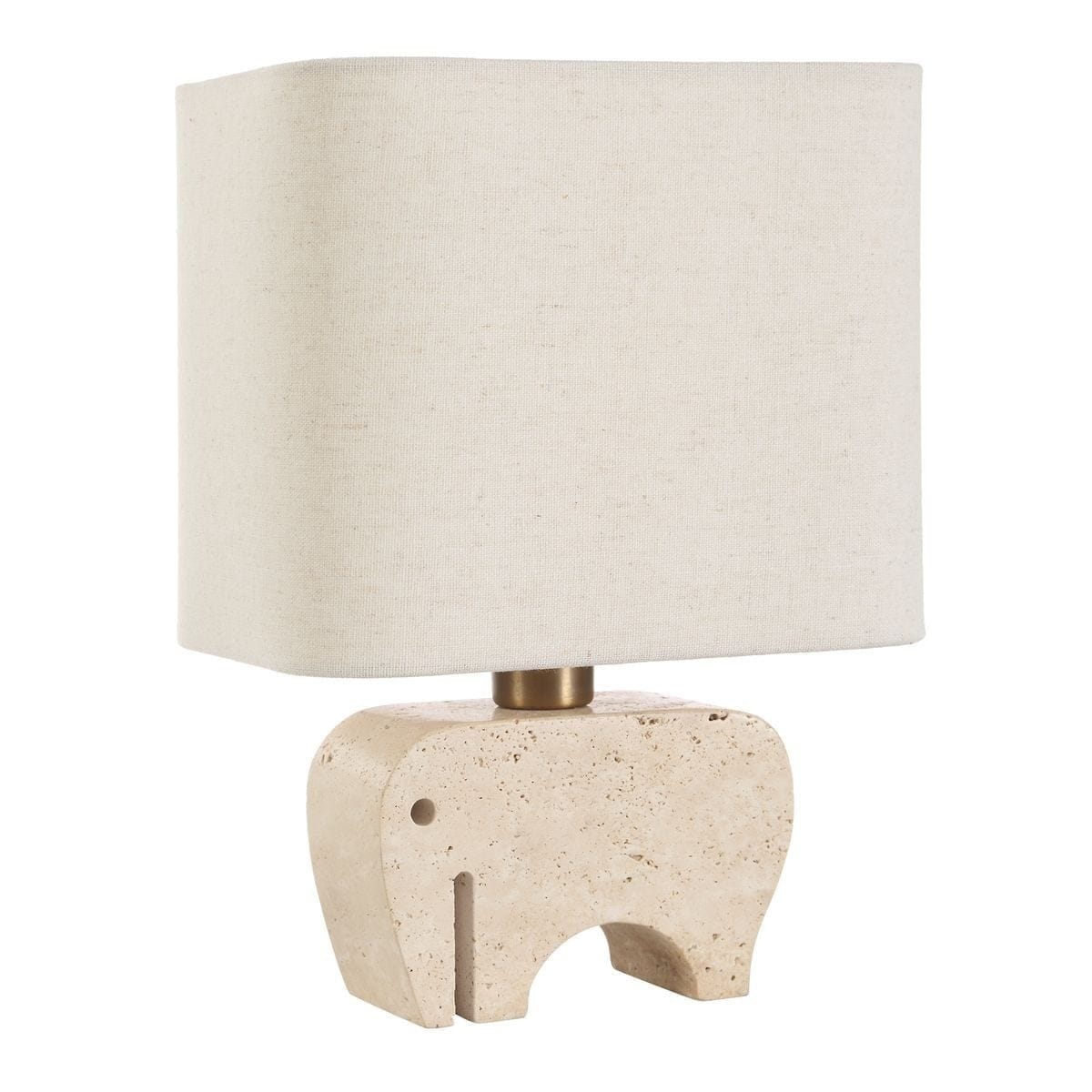 Uttermost Lighting Tusk Travertine Accent Lamp House of Isabella UK