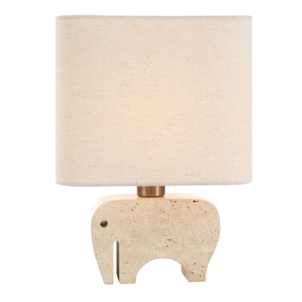 Uttermost Lighting Tusk Travertine Accent Lamp House of Isabella UK
