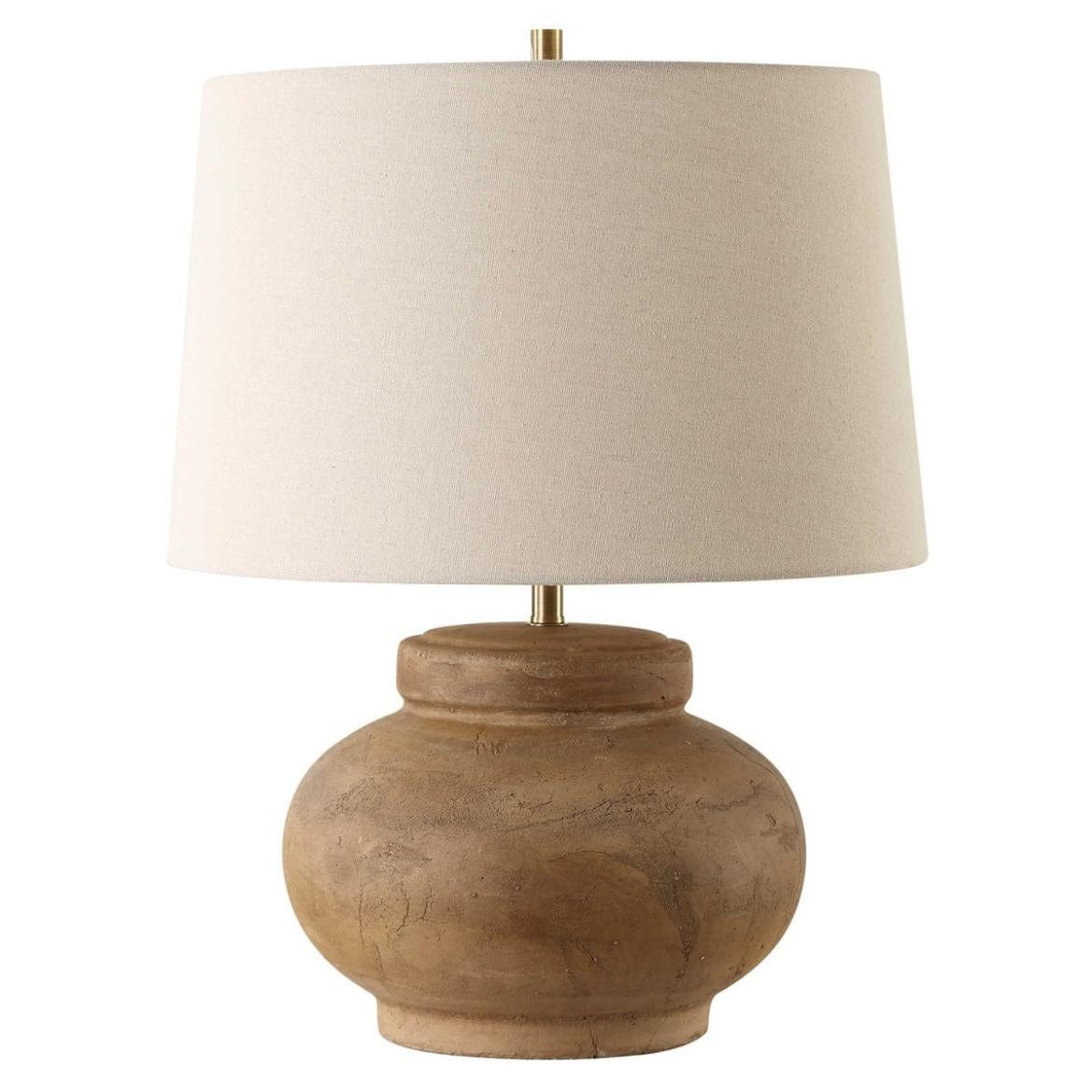 Urbino Aged Terracotta Table Lamp.