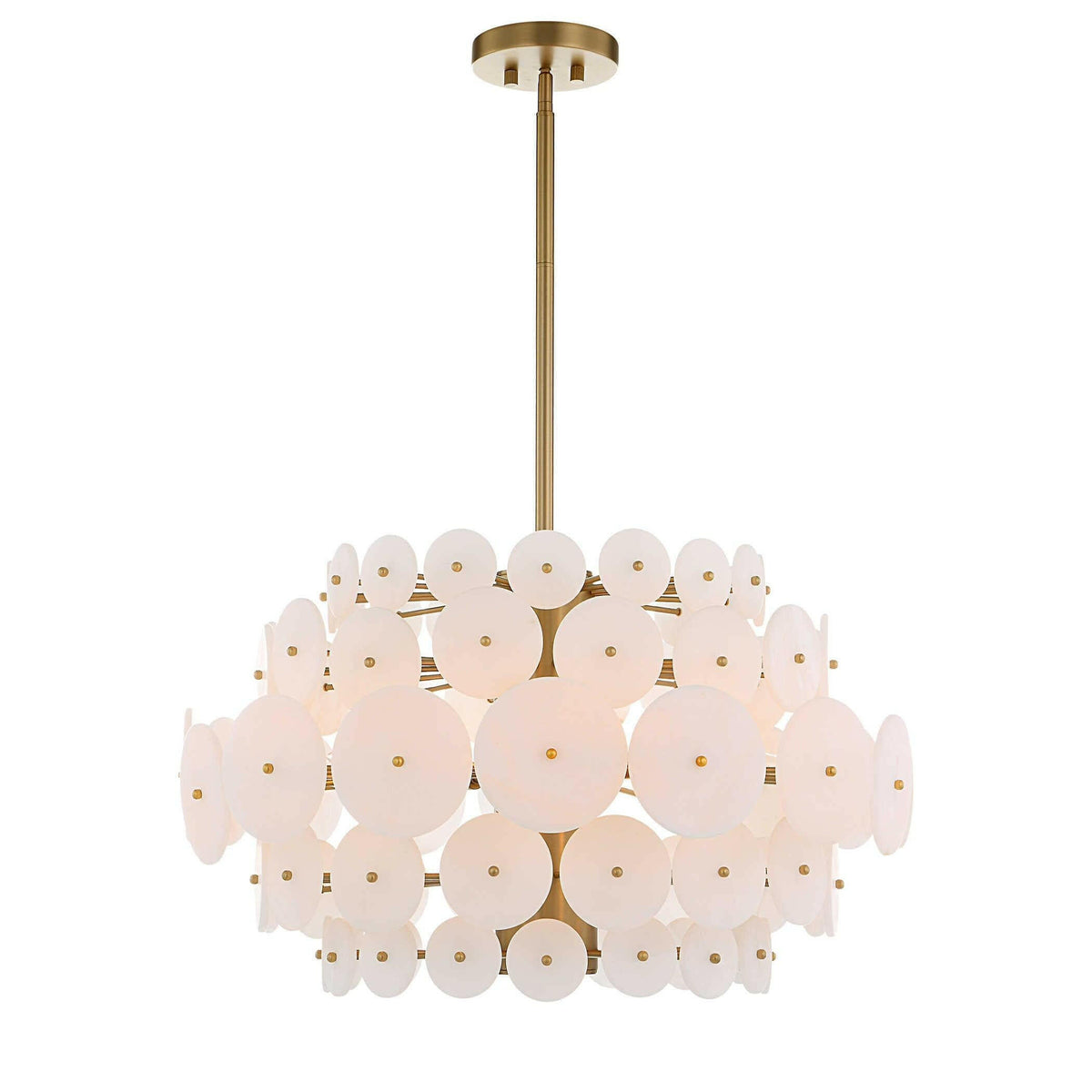 Alabaster Radiance, 8 Lt Pendant.