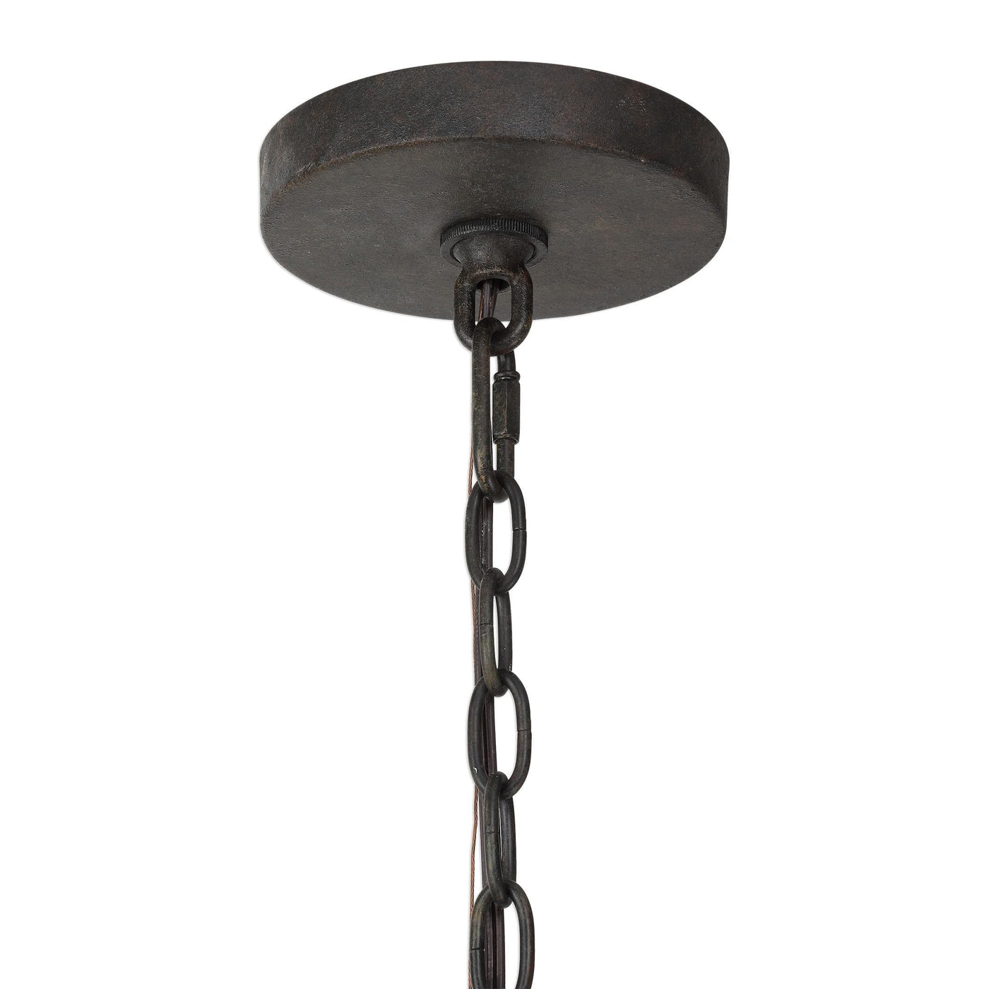 Uttermost Lighting Uttermost Atwood 8 Light Wagon Wheel Pendant House of Isabella UK