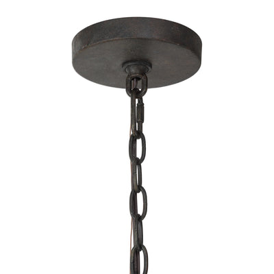 Uttermost Lighting Uttermost Atwood 8 Light Wagon Wheel Pendant House of Isabella UK