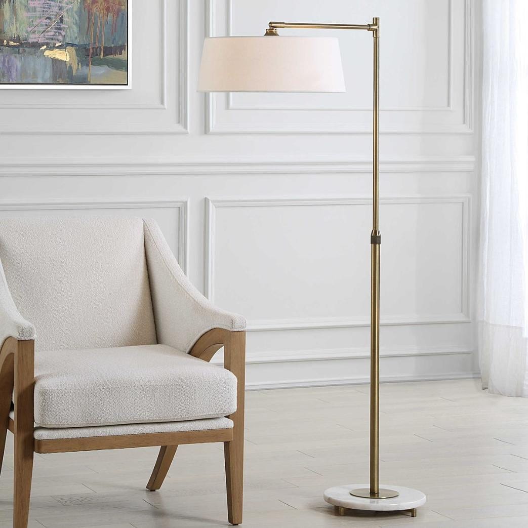 Uttermost Branch out Brass Floor Lamp.