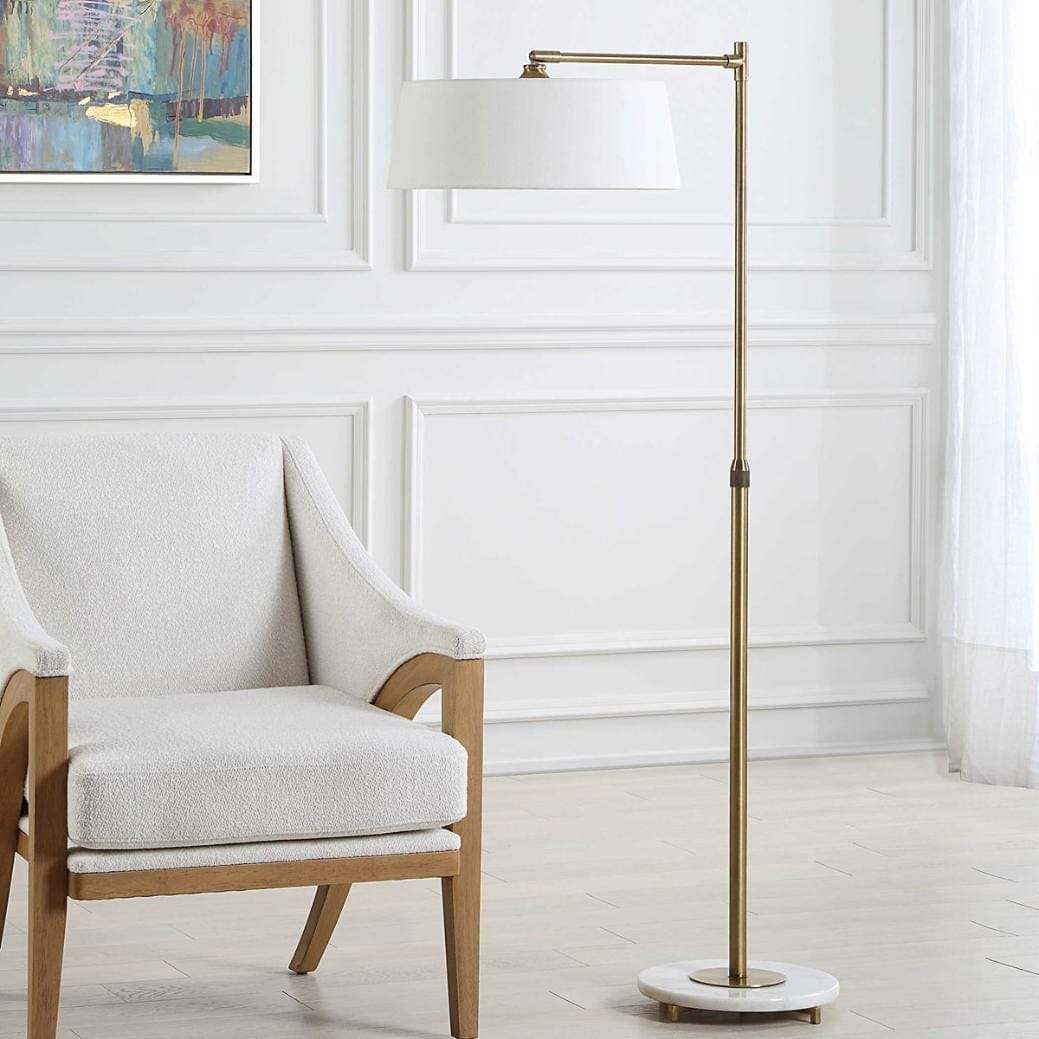Uttermost Branch out Brass Floor Lamp.