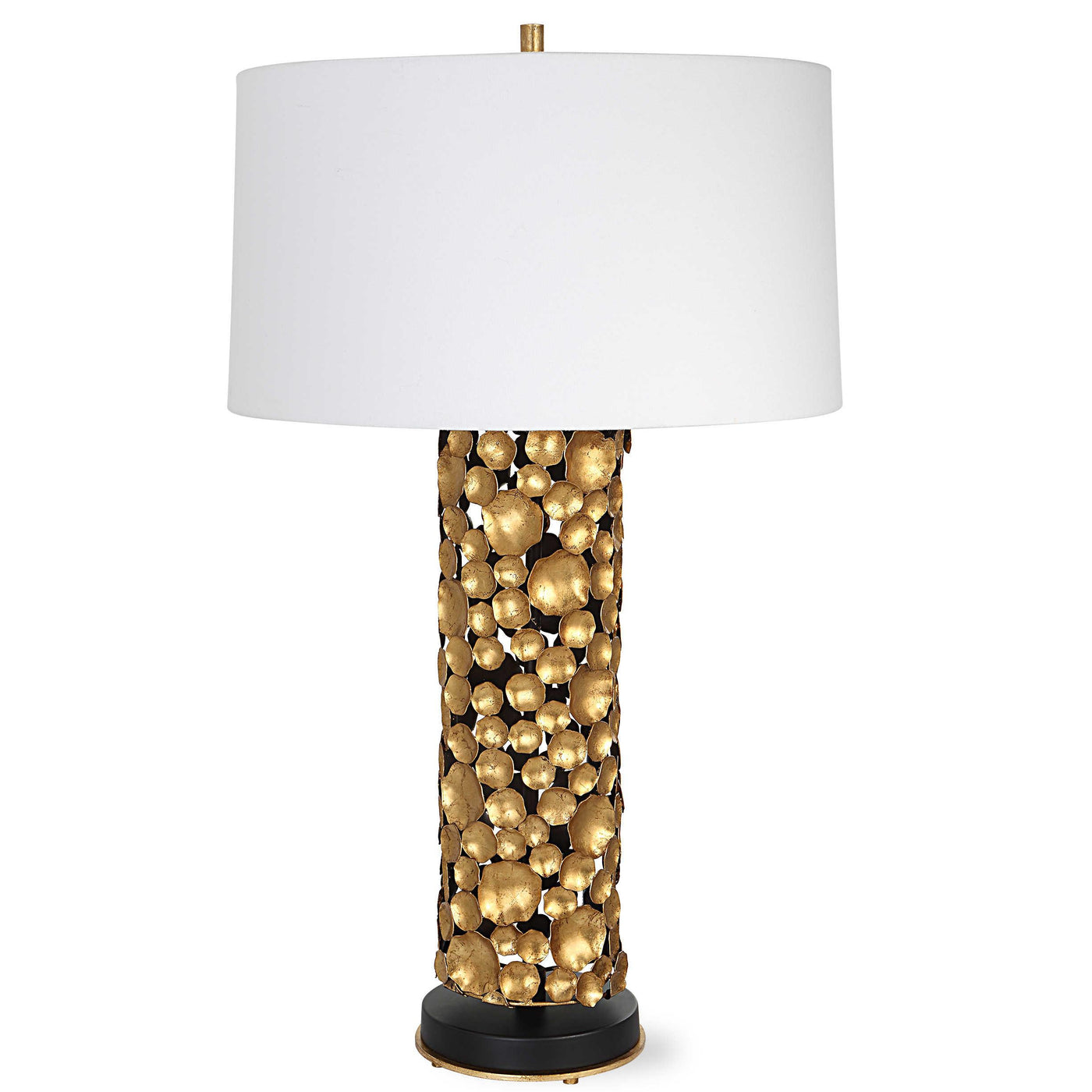 Uttermost Lighting Uttermost Gilded Lotus Table Lamp House of Isabella UK