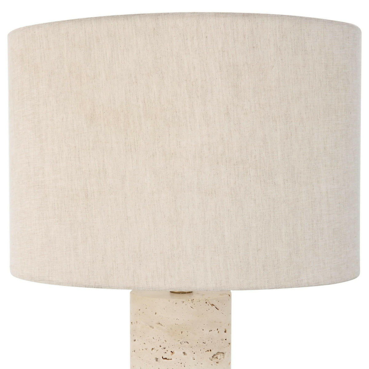 Gravitas Elegant Brass & Stone Lamp.