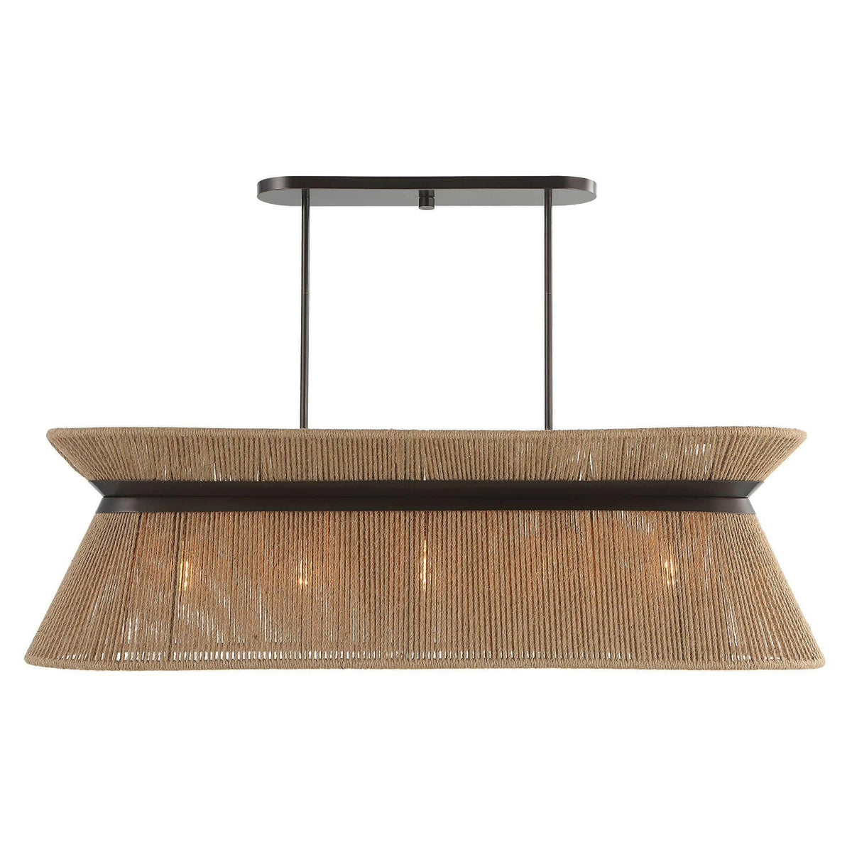 Highly Strung, 5 Lt Linear Pendant - Natural.