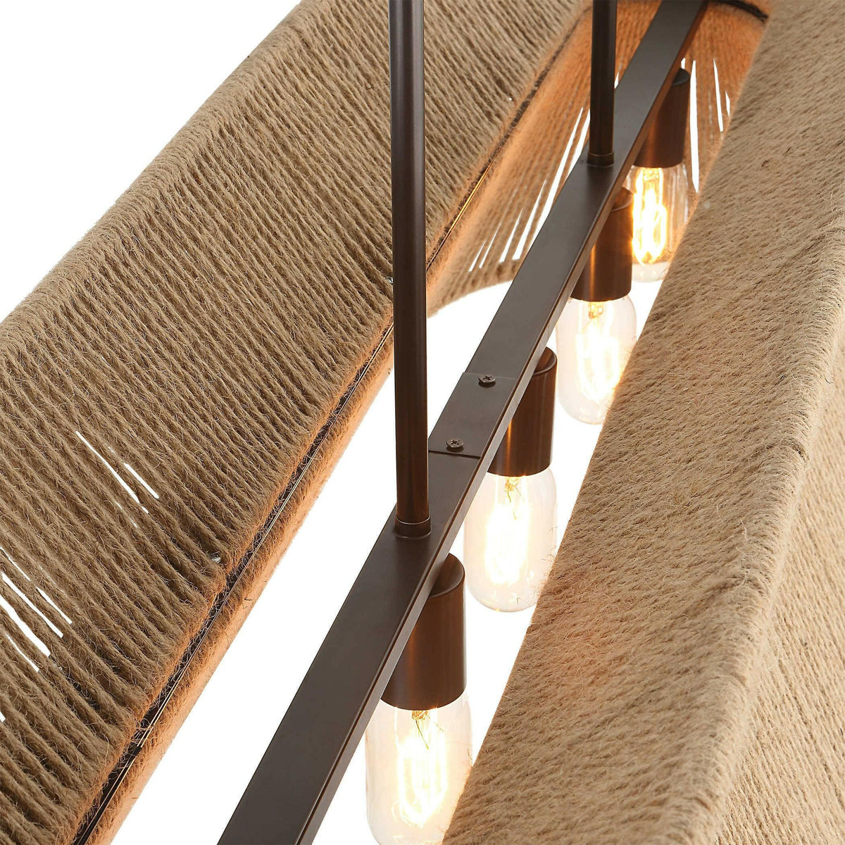 Highly Strung, 5 Lt Linear Pendant - Natural.