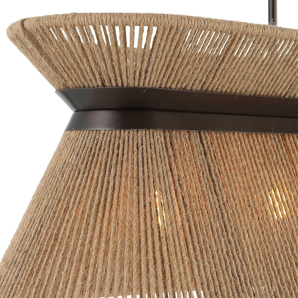 Highly Strung, 5 Lt Linear Pendant - Natural.