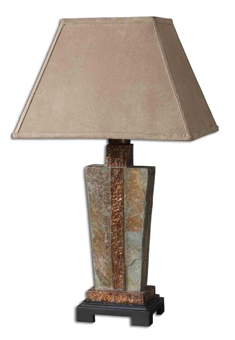 Uttermost Lighting Uttermost Slate Accent Lamp House of Isabella UK