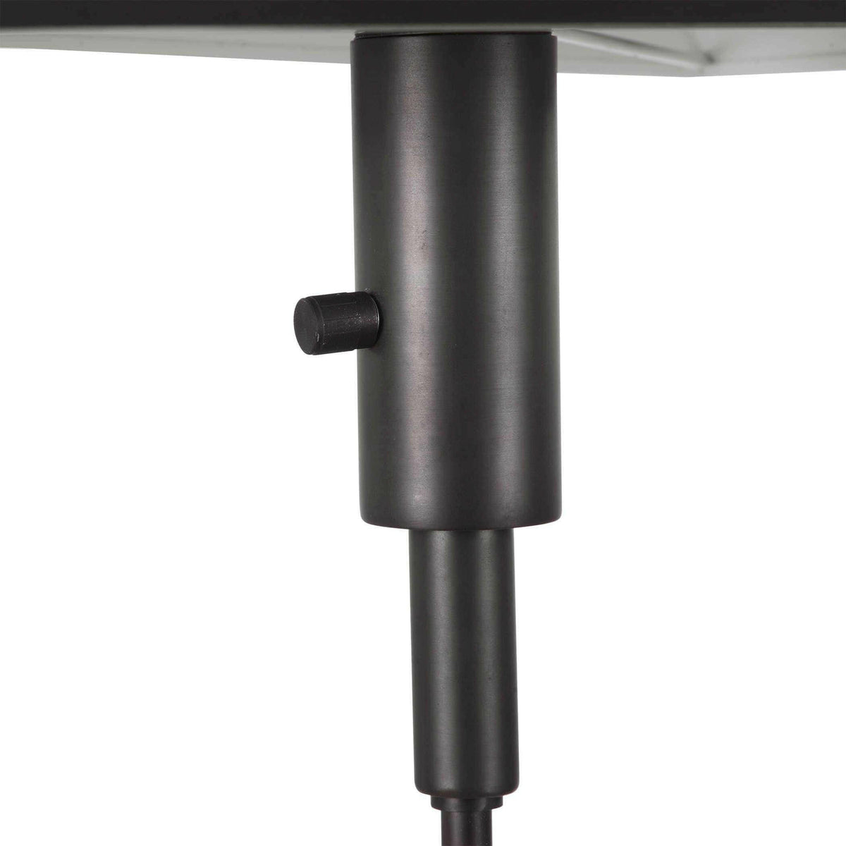 Telescope Buffet Lamp - Gray Travertine/bronze.