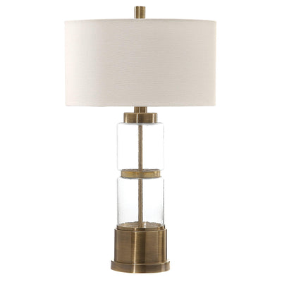 Uttermost Lighting Vaiga Glass Column Lamp House of Isabella UK