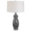 Uttermost Lighting Velino Curvy Glass Table Lamp House of Isabella UK