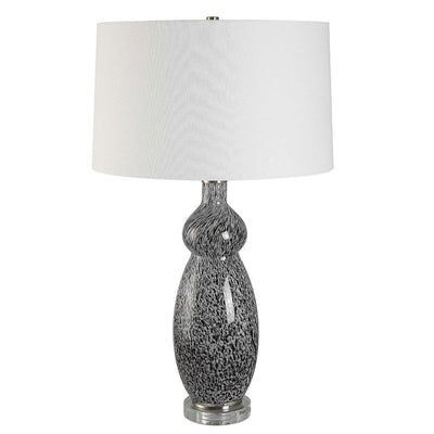 Uttermost Lighting Velino Curvy Glass Table Lamp House of Isabella UK