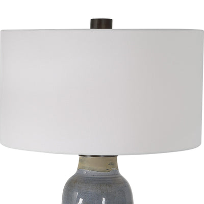 Uttermost Lighting Vicente Slate Blue Table Lamp House of Isabella UK