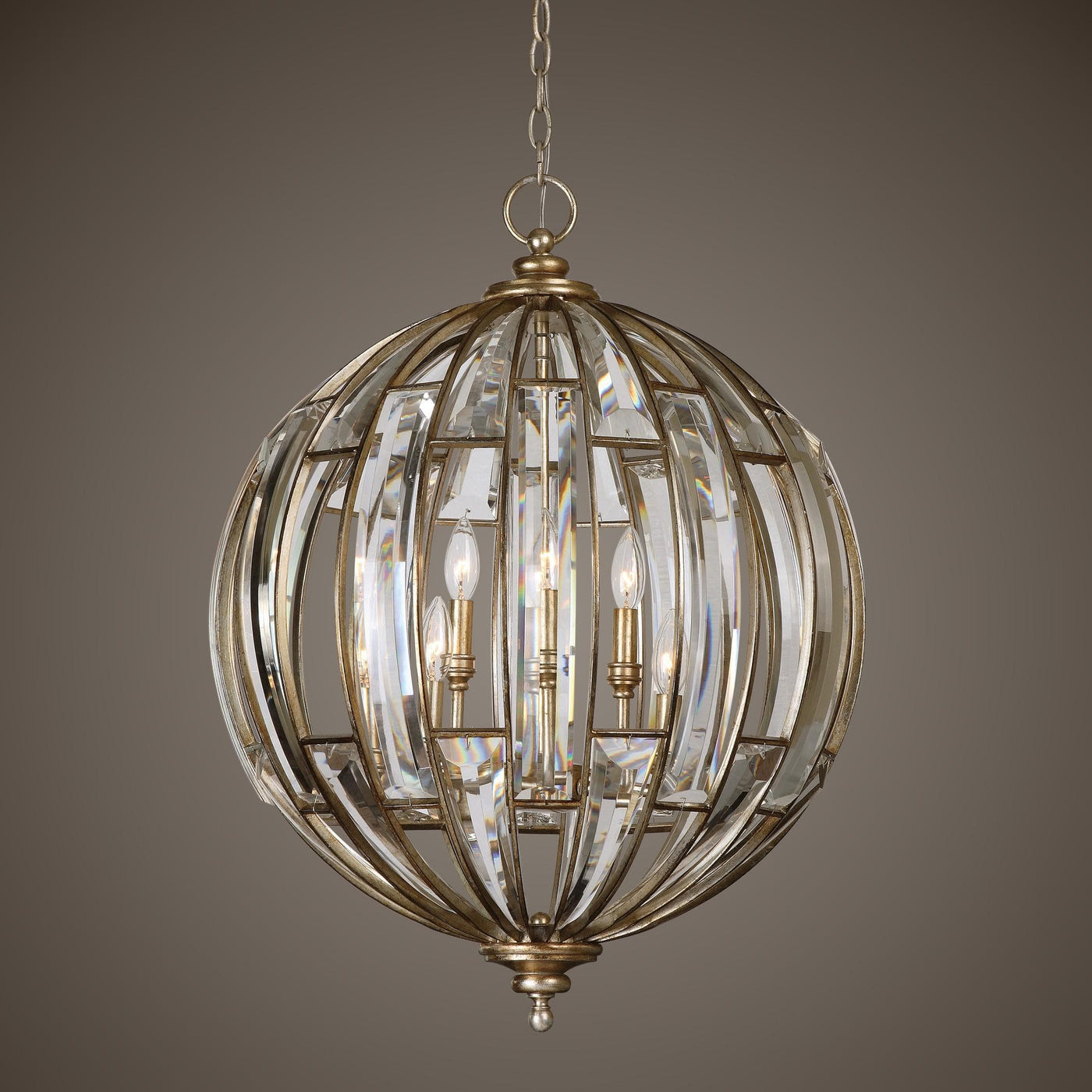 Uttermost Lighting Vicentina 6 Light Sphere Pendant House of Isabella UK