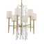 Uttermost Lighting Waterfall 6 Light Chandelier House of Isabella UK