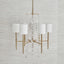 Uttermost Lighting Waterfall 6 Light Chandelier House of Isabella UK