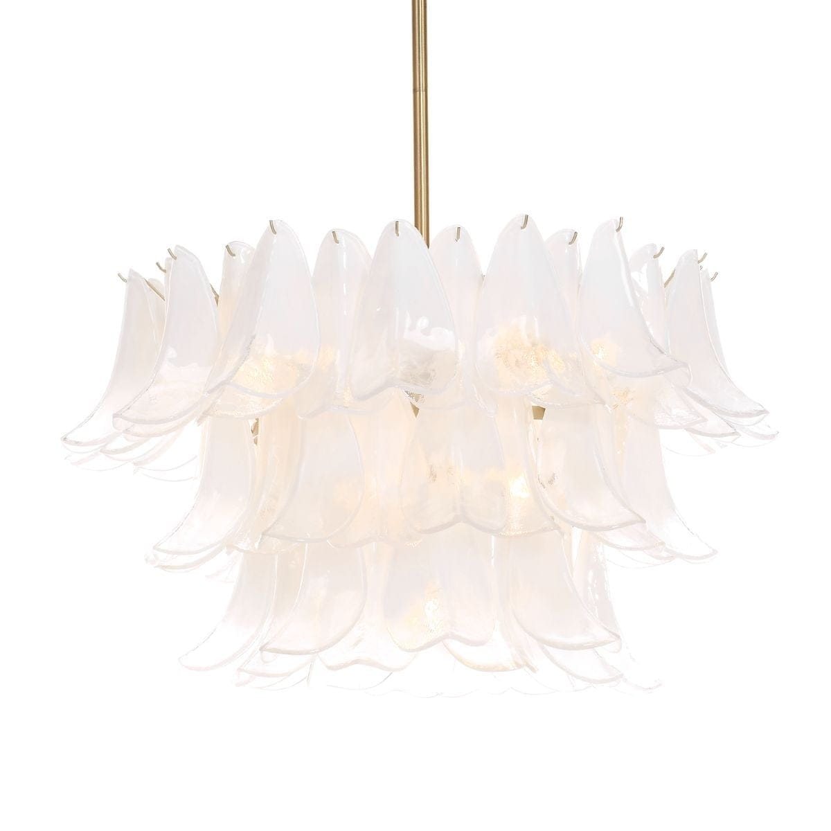 Uttermost Lighting White Lotus 10 Light Pendant House of Isabella UK